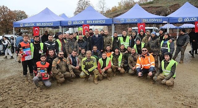 Gölcük’te ATV yarışları nefesleri kesti.