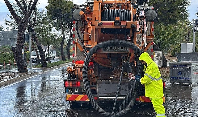 İzmir’de yağmur teyakkuzu