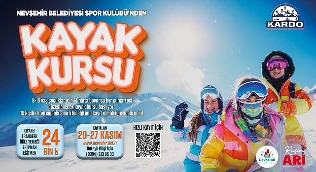 Kayak kursu için kayıtlar başladı