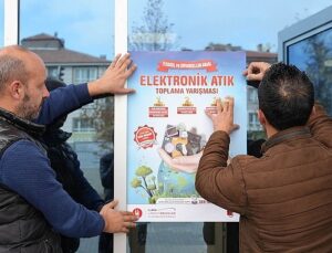 Keçiören’de Elektronik Atık Toplama Yarışması Başladı