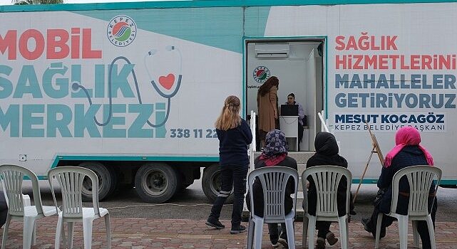 Mobil Sağlık Tırı Kemer’de