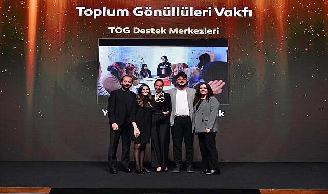 Toplum Gönüllüleri Vakfı’na Felis Ödülü!