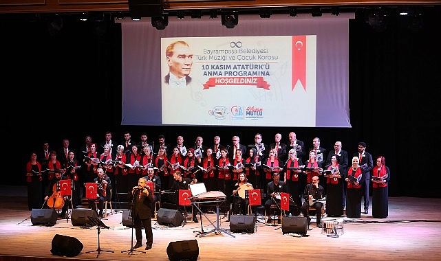 Ulu Önder Atatürk, Bayrampaşa’da törenle anıldı