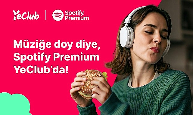 Yemeksepeti’nden YeClub Üyelerine 3 Aylık Spotify Premium Fırsatı