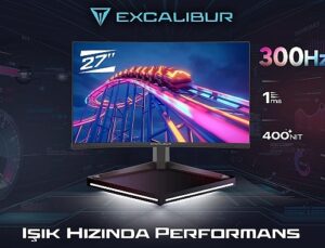 300 Hz Kategorisinde İlklere İmza Atan Yeni Excalibur 27” Curved Gaming Monitör Satışa Çıktı!