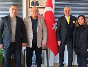 Başkan Topaloğlu’na nezaket ziyareti