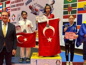 Büyükşehir Belediyesporlu Fatma Azra Balkan Şampiyonu Oldu