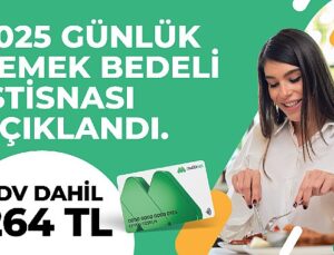 Çalışanların günlük yemek ücreti 2025’te yüzde 10 KDV dahil 264 TL olacak