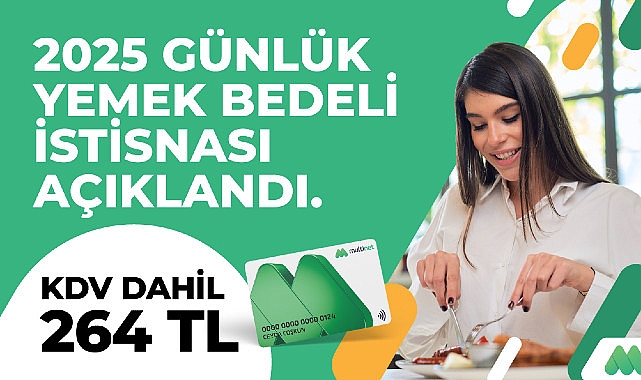 Çalışanların günlük yemek ücreti 2025’te yüzde 10 KDV dahil 264 TL olacak