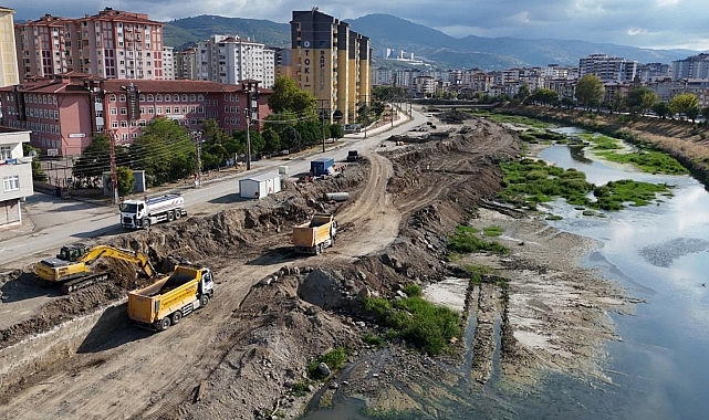 Canik’e Yeni Gerdanlık: Mert Irmağı Islahı Devam Ediyor