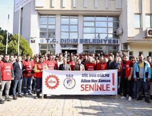 Didim Belediye Personelinden Başkan Gençay’a Büyük Destek: “Dik Dur Eğilme Ailen Seninle”