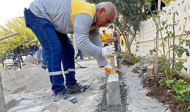 Didim Belediyesi Hisar Mahallesi 2463 Sokak’ta başlatılan yol yapım çalışmalarını tamamlandı.