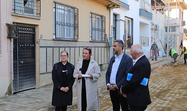 Fen işleri ekipleri Türkmen Mahallesi’nde hız kesmeden çalışıyor