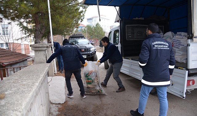 İhtiyaç sahiplerine yakacak desteği