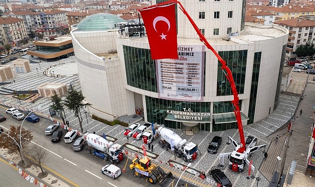 Kahramankazan Belediyesi Hizmet İçin Dev Yatırım