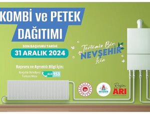 Nevşehir Belediyesi’nin Kombi ve Petek Desteği Sürüyor