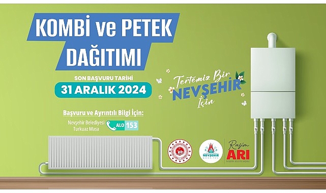 Nevşehir Belediyesi’nin Kombi ve Petek Desteği Sürüyor