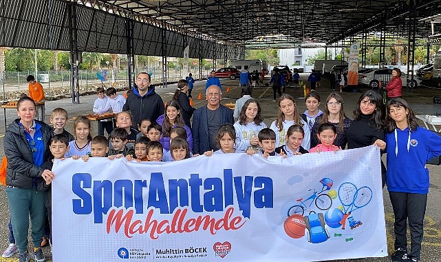 Pınarbaşı Mahallesinde spor ve eğlence bir arada