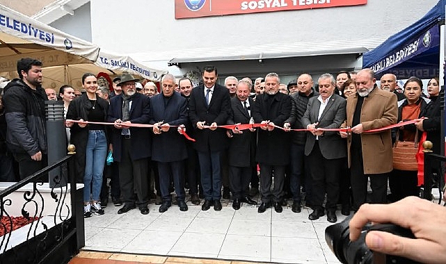 Salihli Belediyesi Ata Evi Emekliler Sosyal Tesisi Sağlık Mahallesi Fevzipaşa Caddesi No: 56’da Hizmete Açıldı