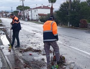 Yağmurun ardından dip bucak temizlik…