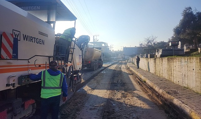 Başkan Çerçioğlu Söke’nin yollarını yeniliyor