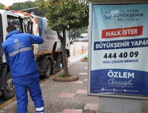 Başkan Çerçioğlu’ndan Efeler’de Çevre Seferberliği