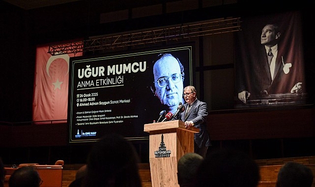 Başkan Tugay: Ne iş yapıyorsak Mumcu’nun cesaretini örnek alalım