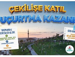 Çekilişle Haftada 10 Adet Uçurtma Dağıtılacak