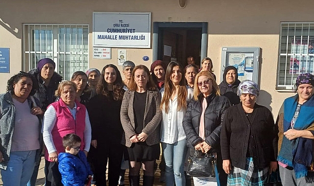 Çiğli Belediyesi’nden Kadın Sağlığına Destek: ‘Mahalle Buluşmaları’ Devam Ediyor