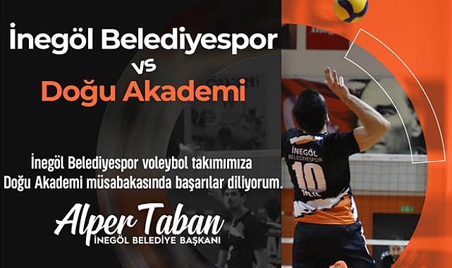 İnegöl Belediyespor Doğu Akademi Maçına Davet