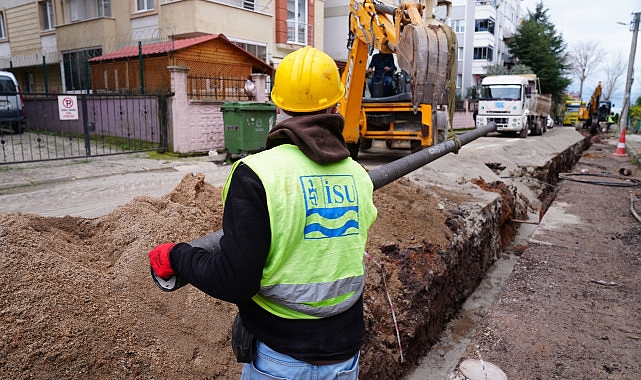 İSU, Körfez Mimar Sinan Mahallesi’nde 44 Kilometrelik Altyapı Çalışması Başlattı