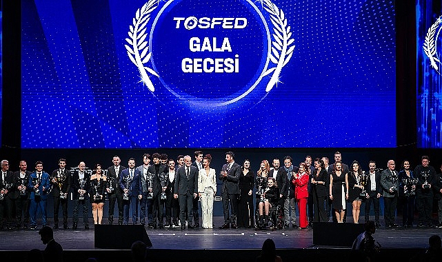 TOSFED Gala Gecesi Zorlu PSM’de Yapıldı