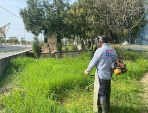 Büyükşehir’den mezarlıklarda bakım onarım çalışması