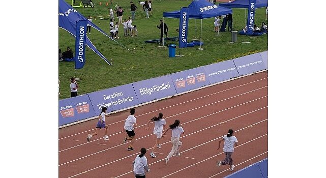 Milyonlarca çocuğu atletizm ile tanıştıran “Decathlon Türkiye’nin En Hızlısı”nda 2025 yarışları başladı