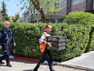 Şehirlerarası Otobüs Terminalinde usulsüz şekilde taşınan 300 civciv yakalandı